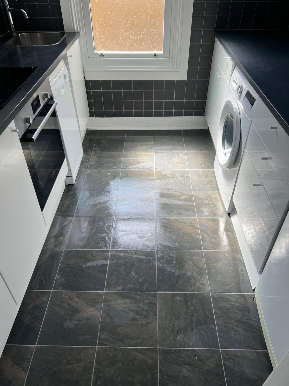 Capital Cleaners — residential deep clean, bathroom detail